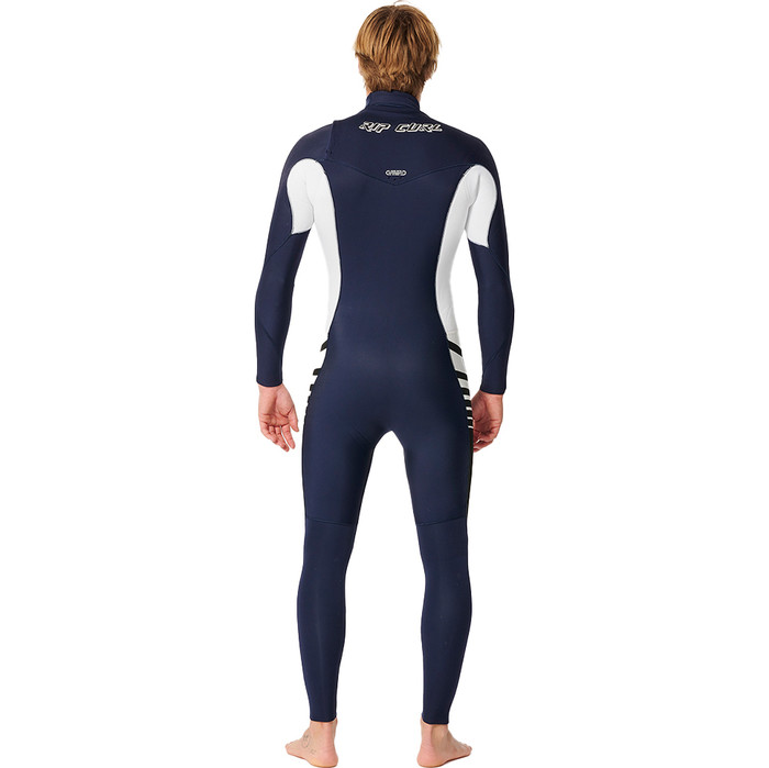 2024 Rip Curl Mnner Dawn Patrol Performance 3/2mm Brustreiverschluss Neoprenanzug 15EMFS - Navy